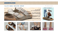 Desktop Screenshot of birkenstockstore.nl